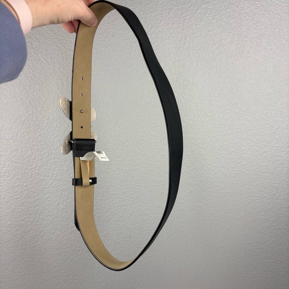 Silver Butterfly Buckle Y2K Style Belt - Picture 3 of 8